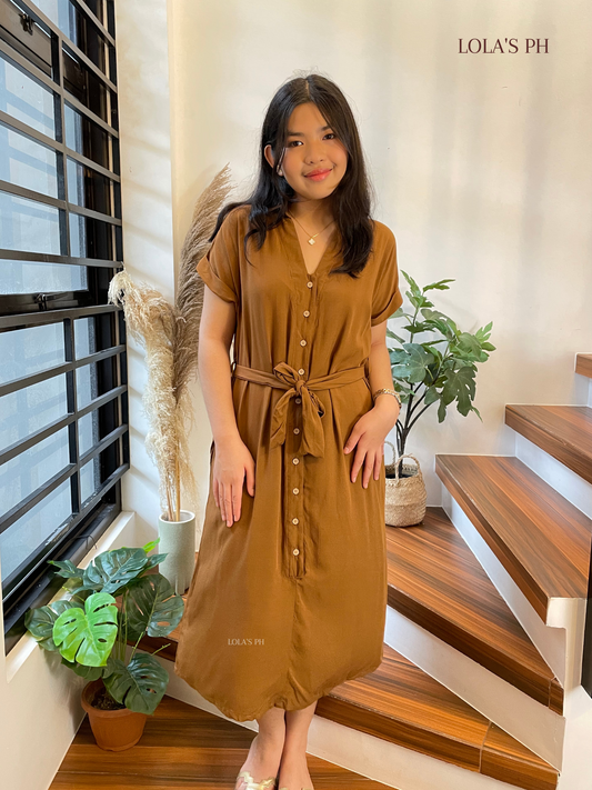 Alice Dress (Brown)