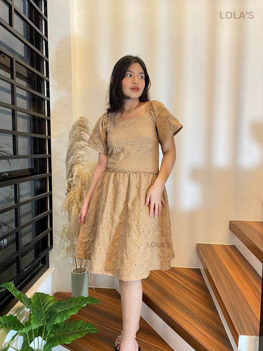 Rosey Dress (Mocha)