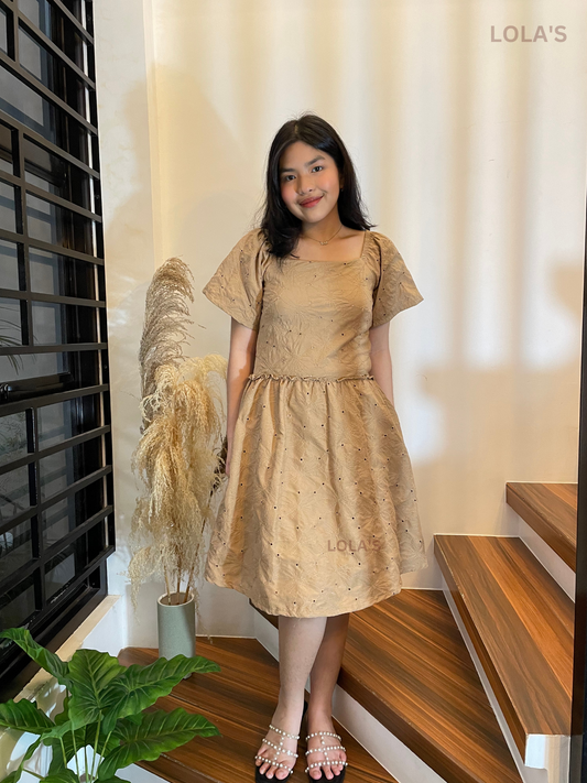 Rosey Dress (Mocha)