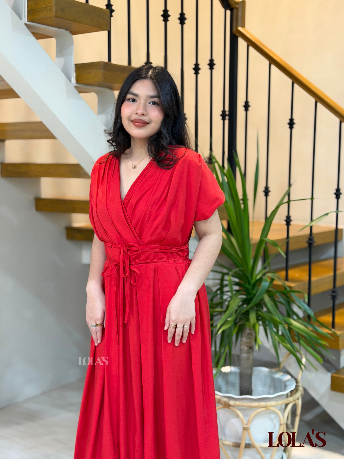 Kaye Dress (Red)