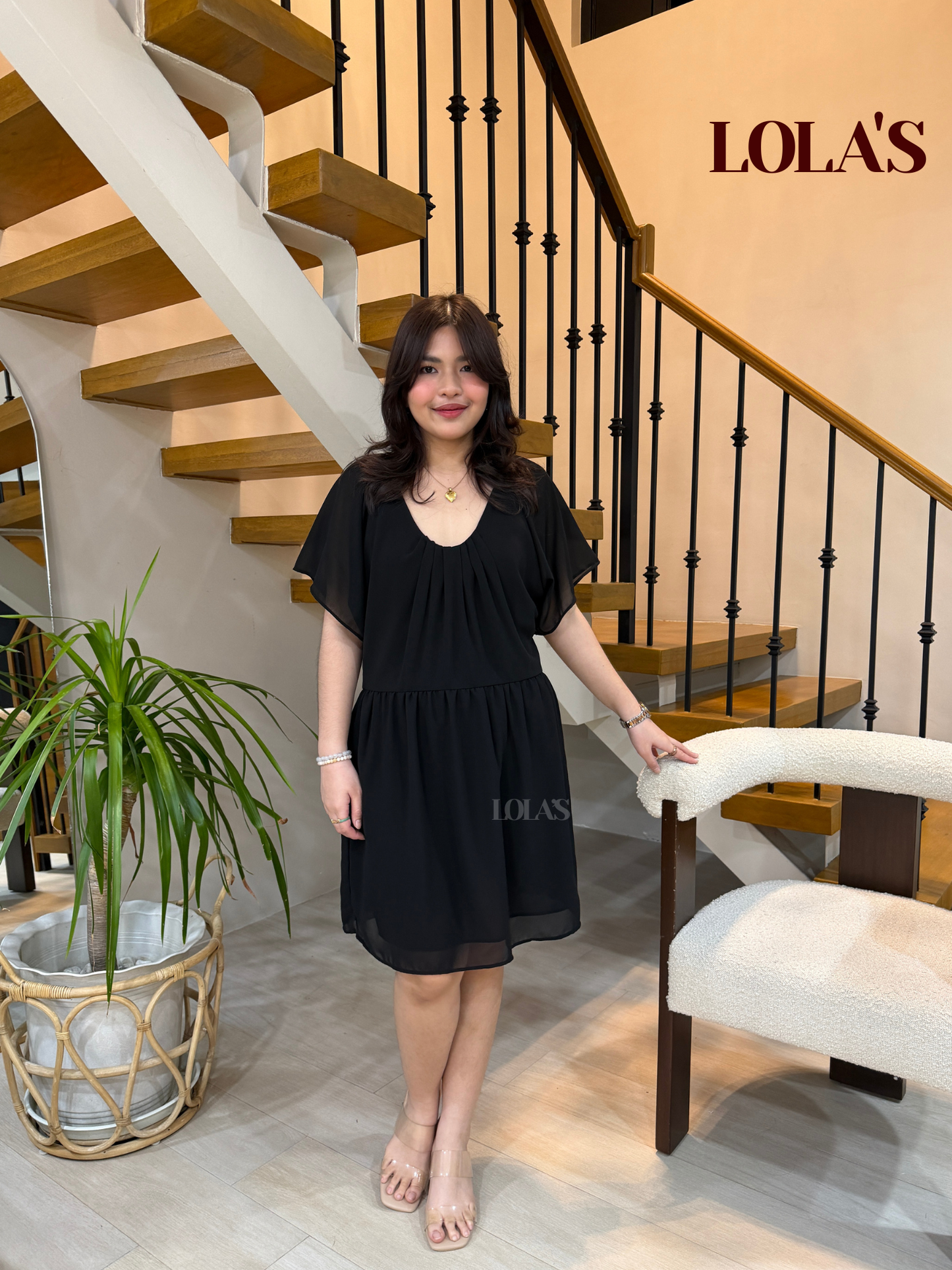 Nessa Dress (Black)