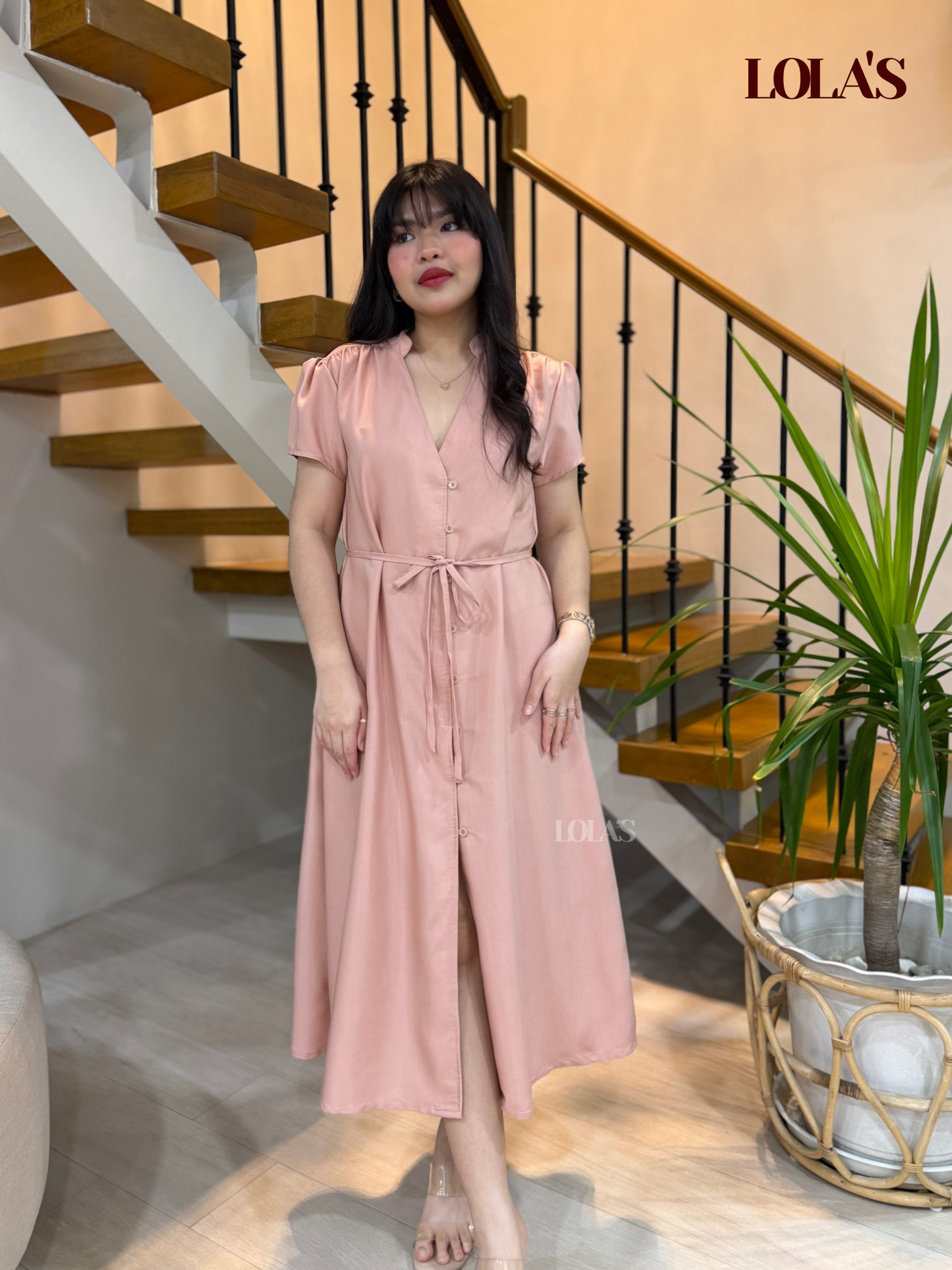 Kyle Dress (Peach)