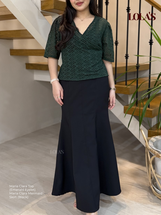 Maria Clara Skirt (Black)