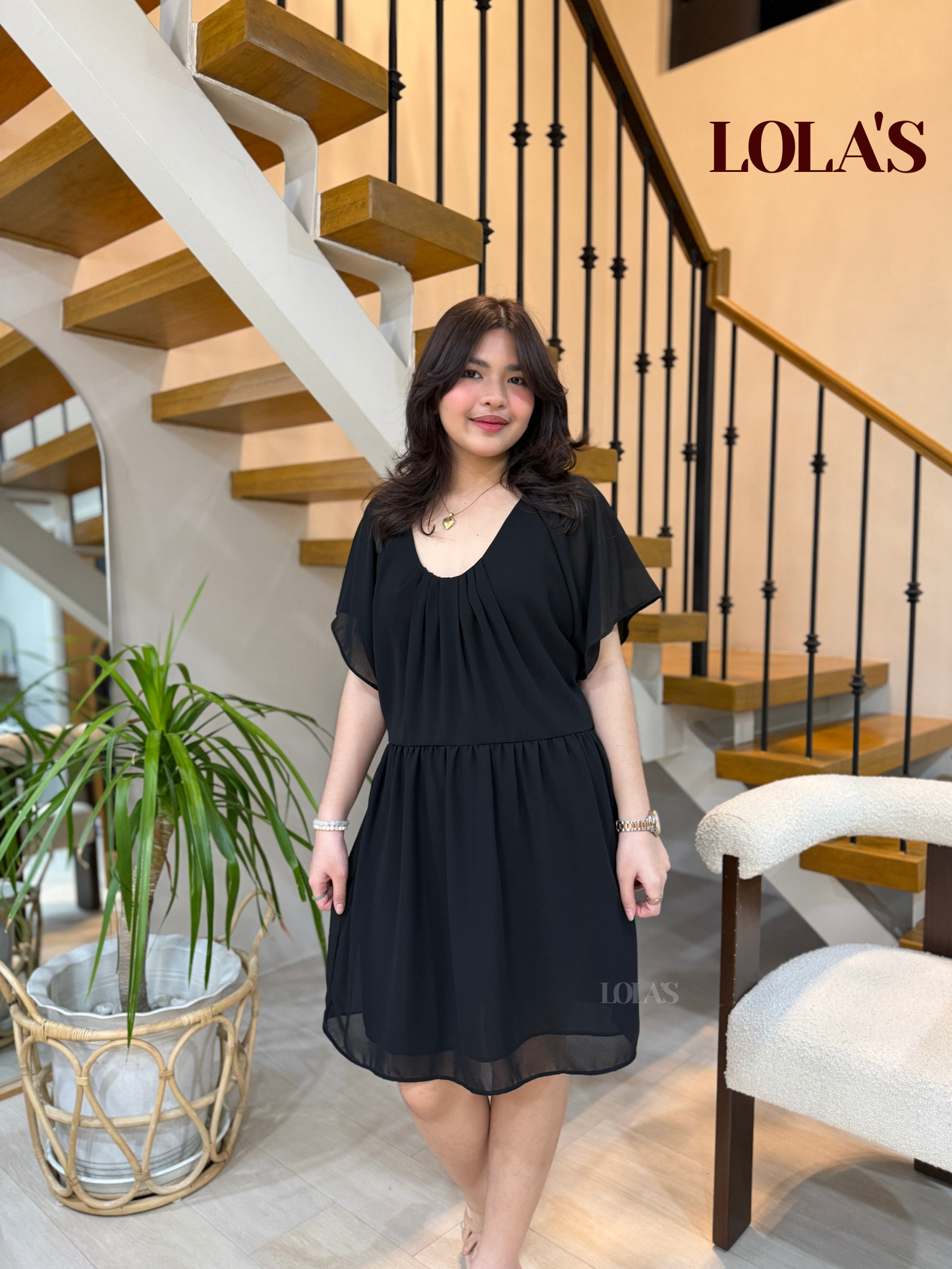 Nessa Dress (Black)