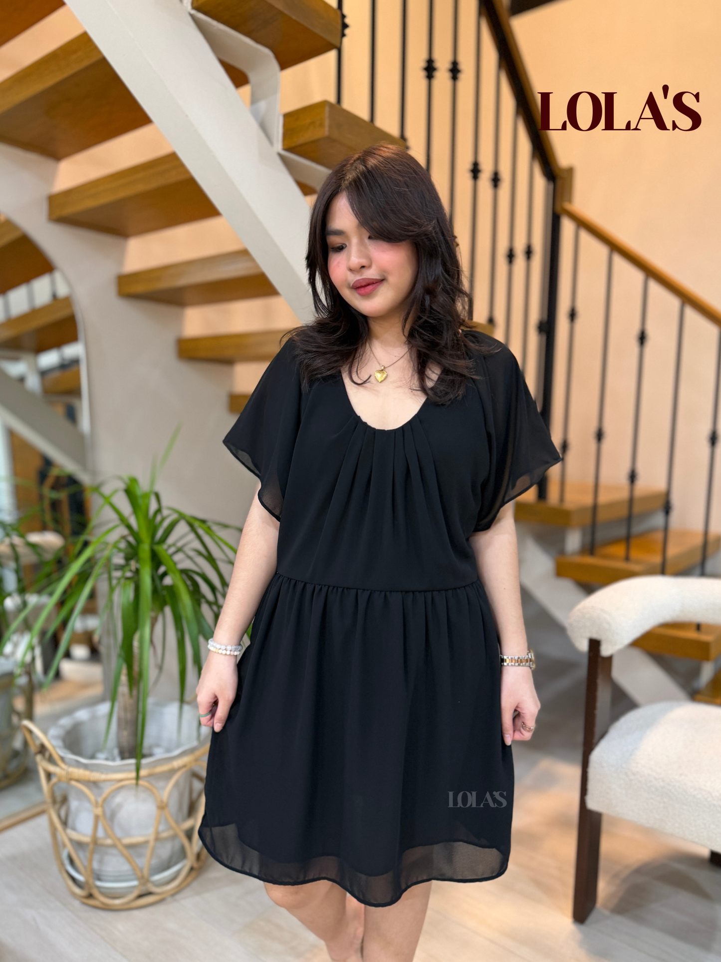 Nessa Dress (Black)