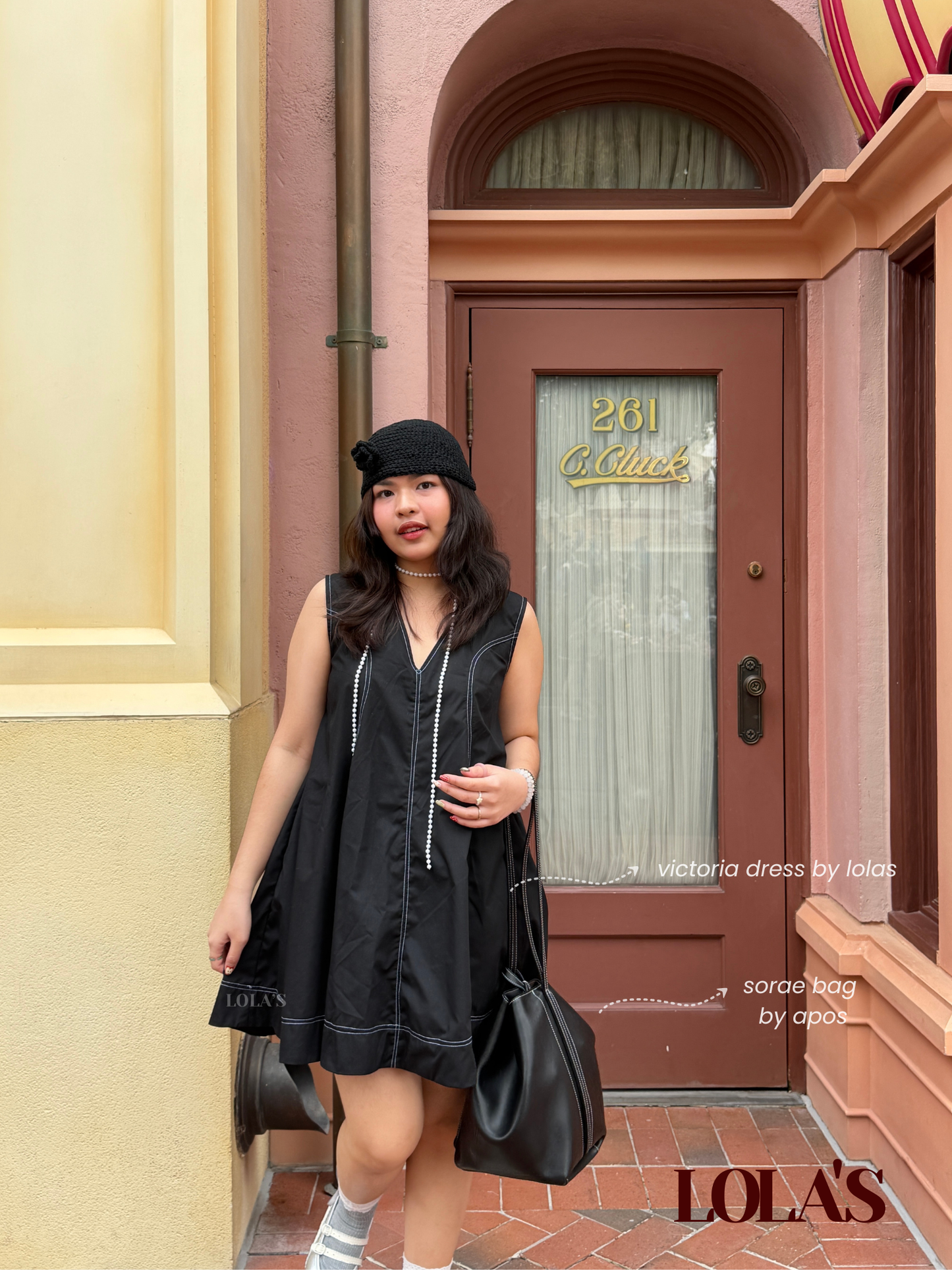 Victoria Dress (Black)