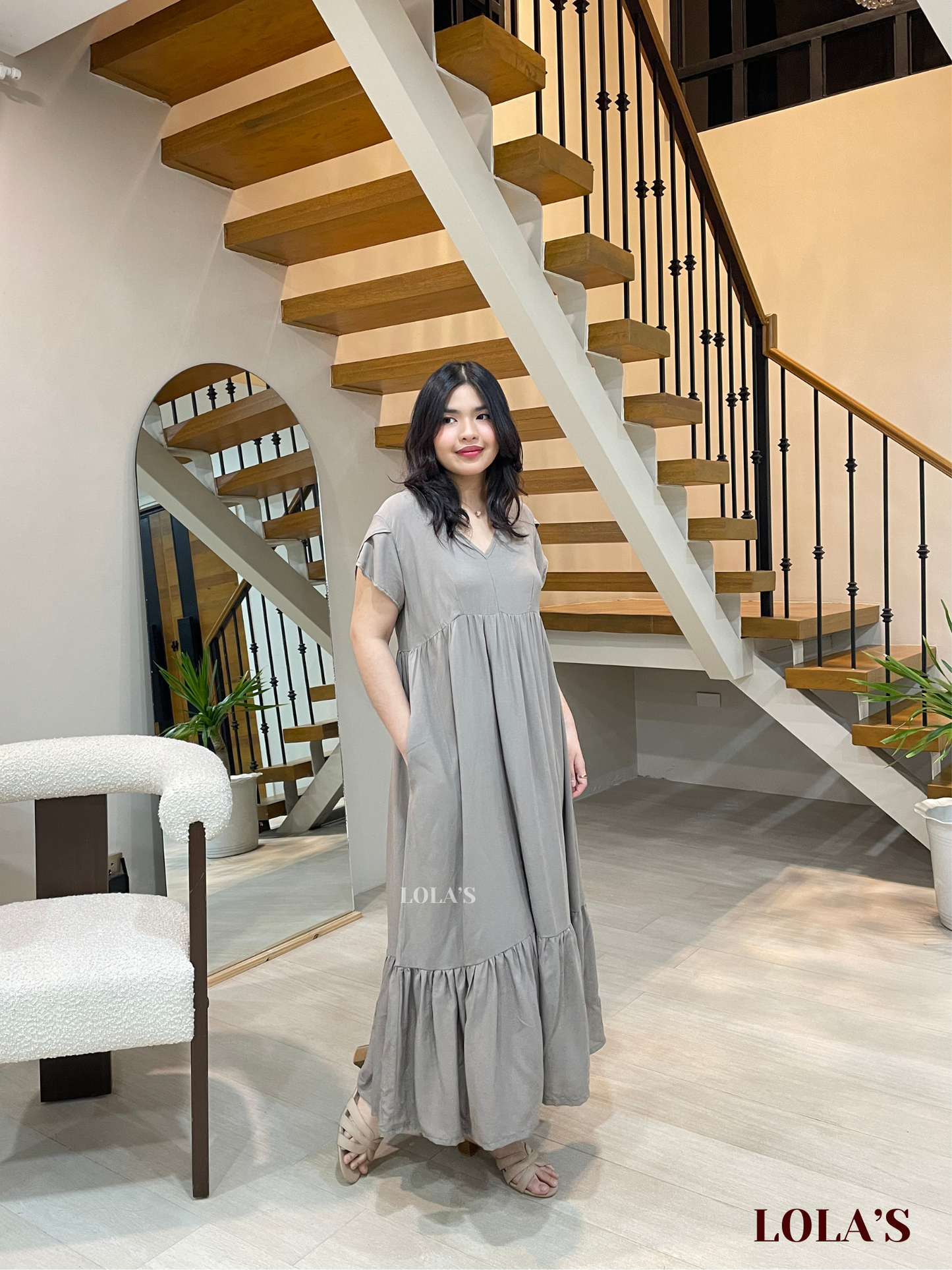 Jane Dress (Gray)