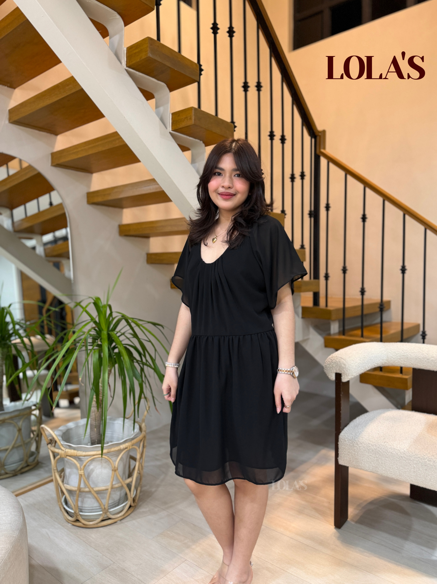 Nessa Dress (Black)