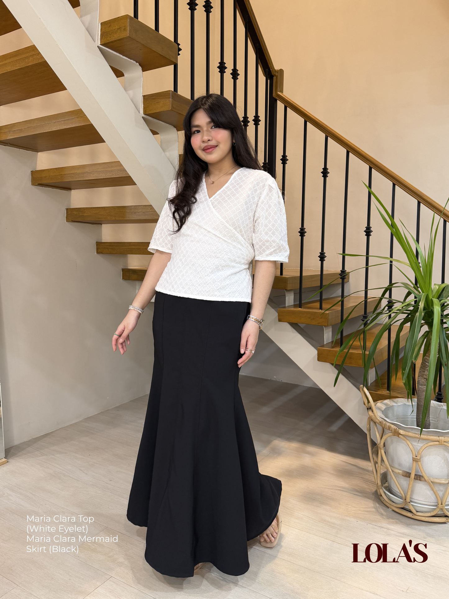 Maria Clara Skirt (Black)