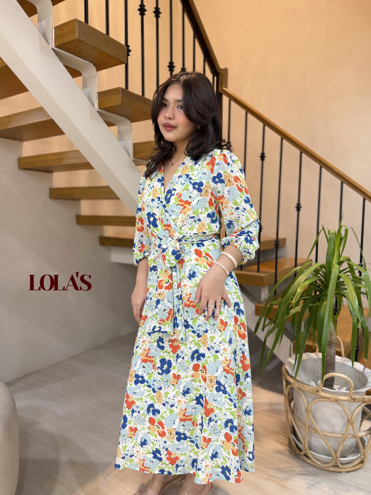 Paula Dress (Summer Petals)