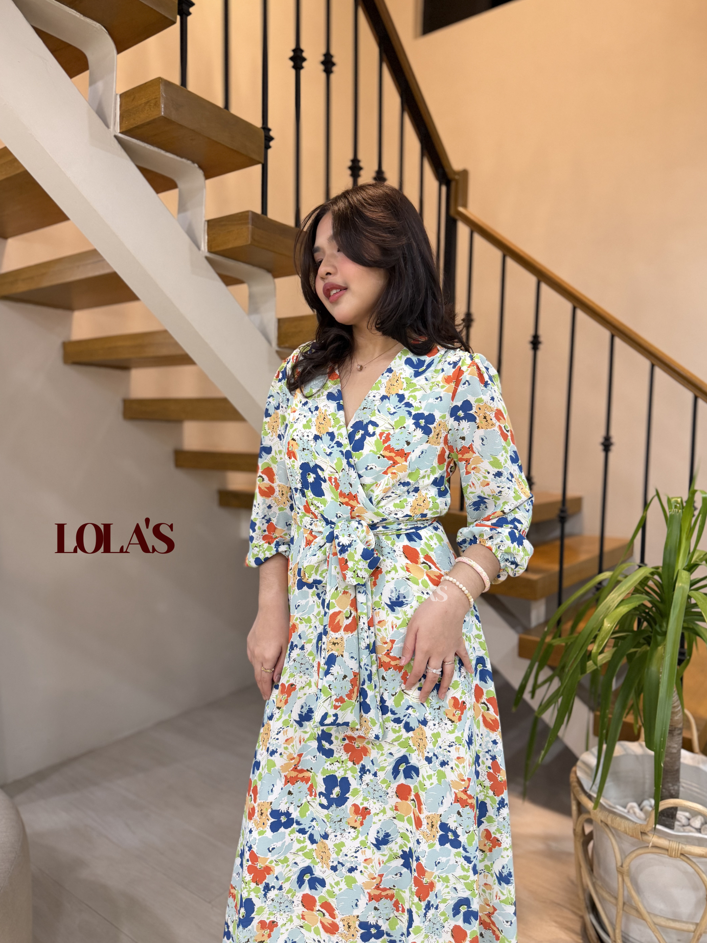 Paula Dress (Summer Petals)