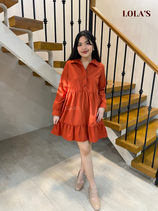 Yejin Dress (Rust)