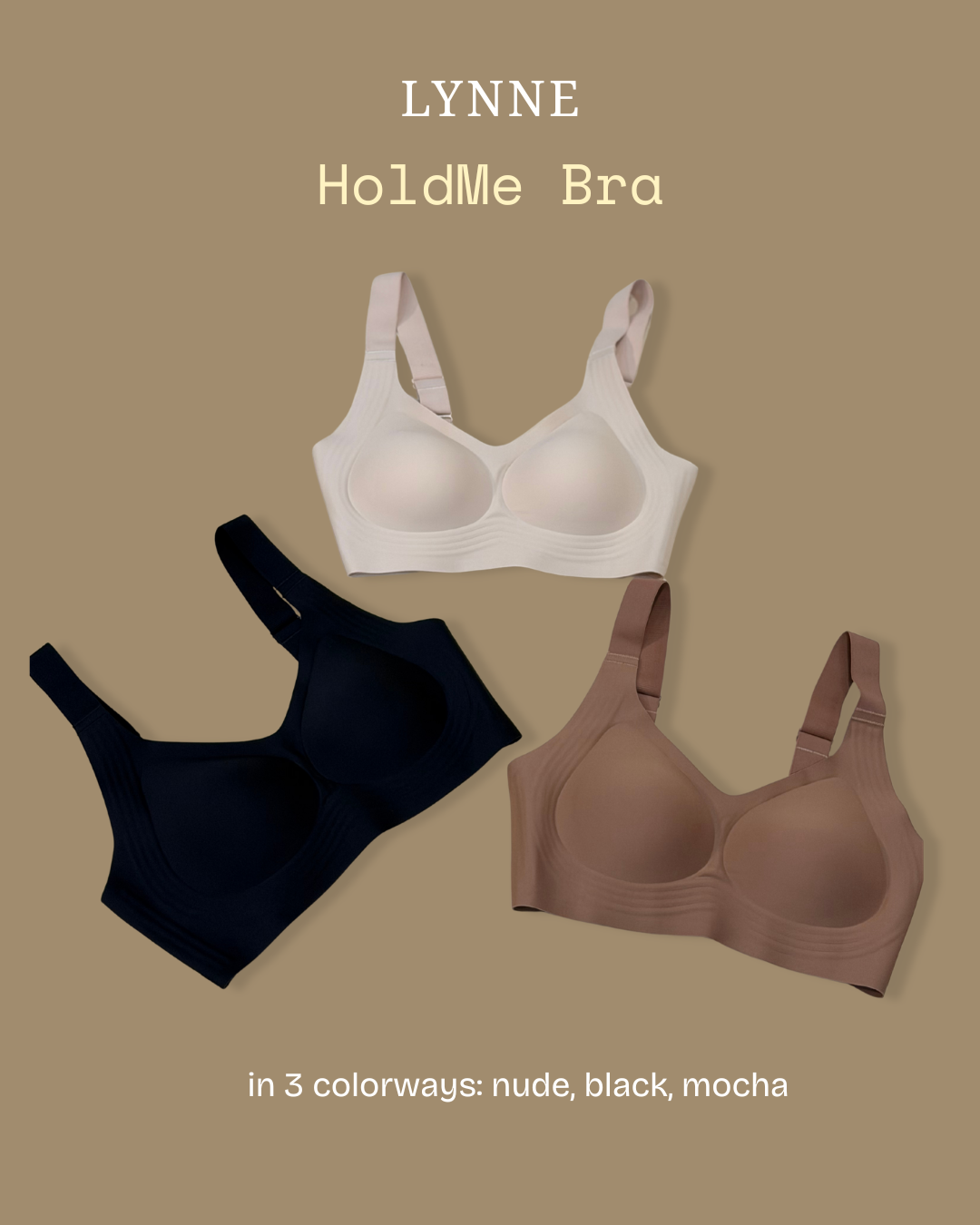 HoldMe Bra (NUDE) by Lynne