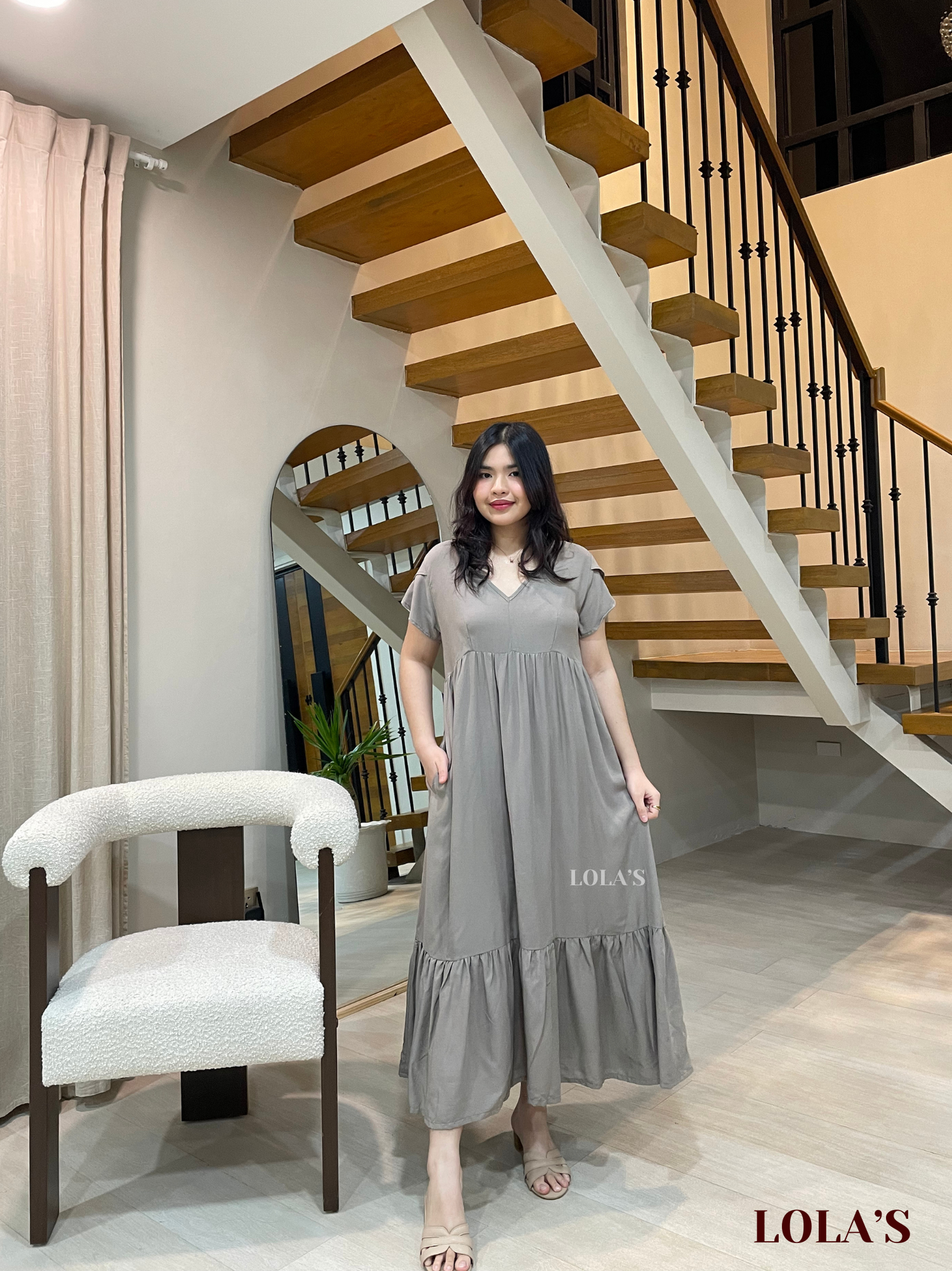 Jane Dress (Gray)