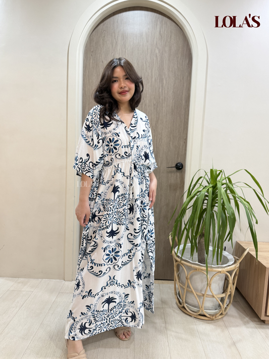 Rowena Dress (White Baroque)