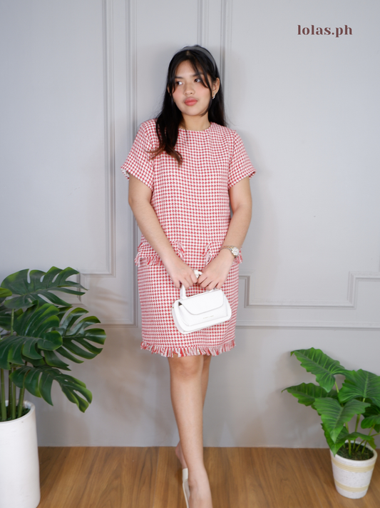 Jeryl Dress (Red)