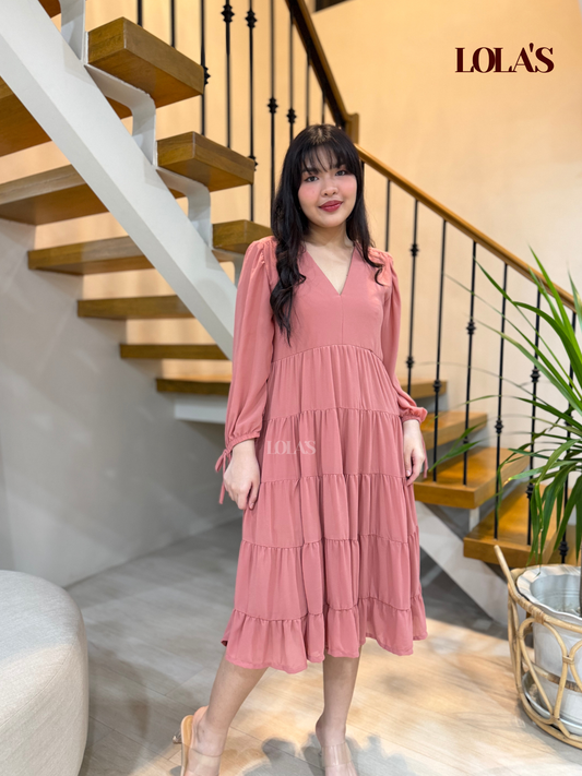 Anna Dress (Salmon)