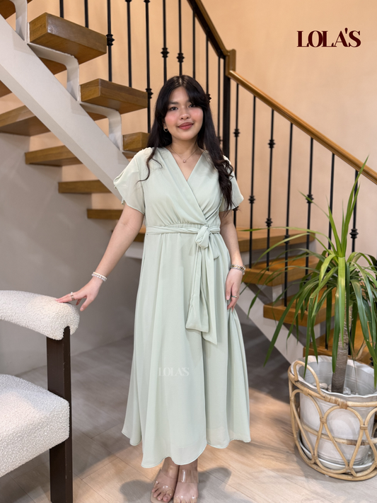 Glinda Dress (Sage)