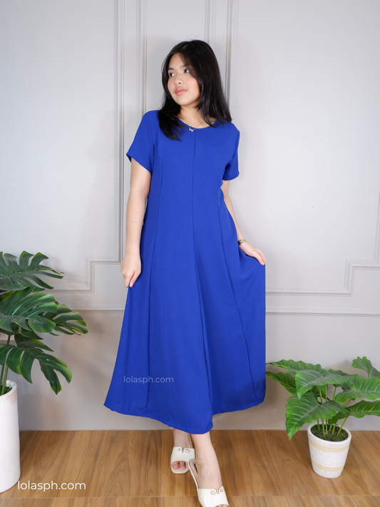 Kathleen Dress (Royal Blue)