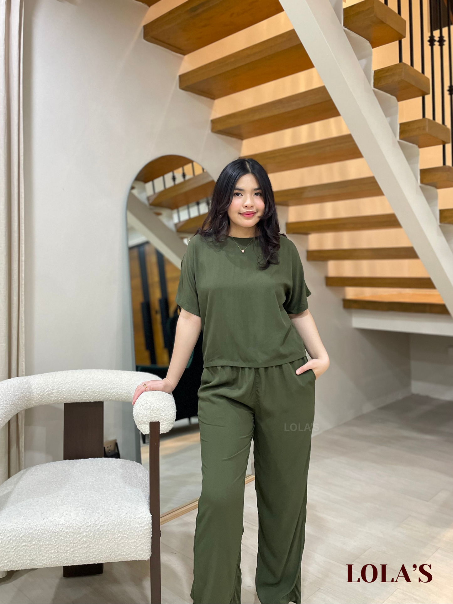 Pia Coords (Army Green)
