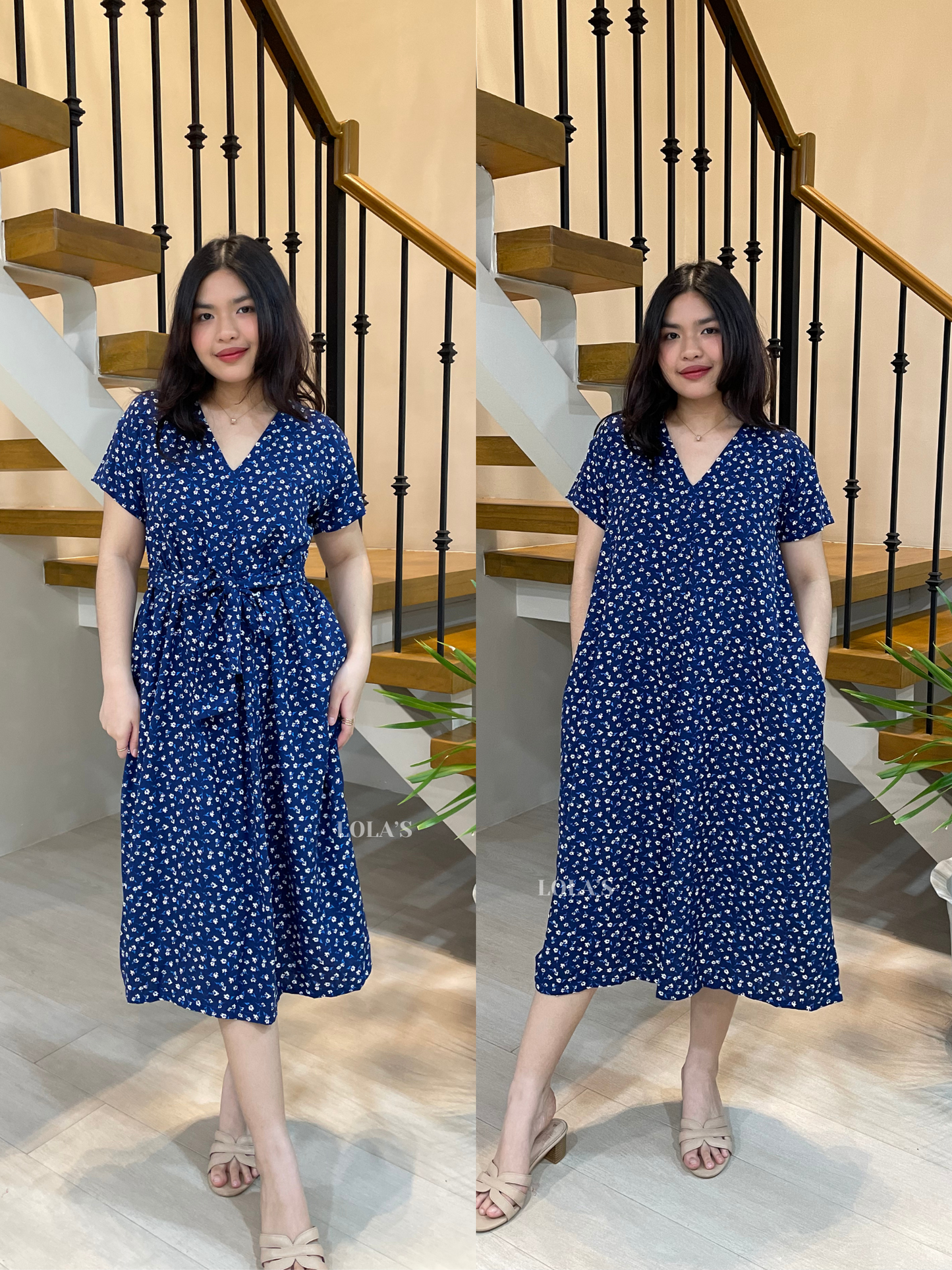 Tracy Dress (Aster Blue)