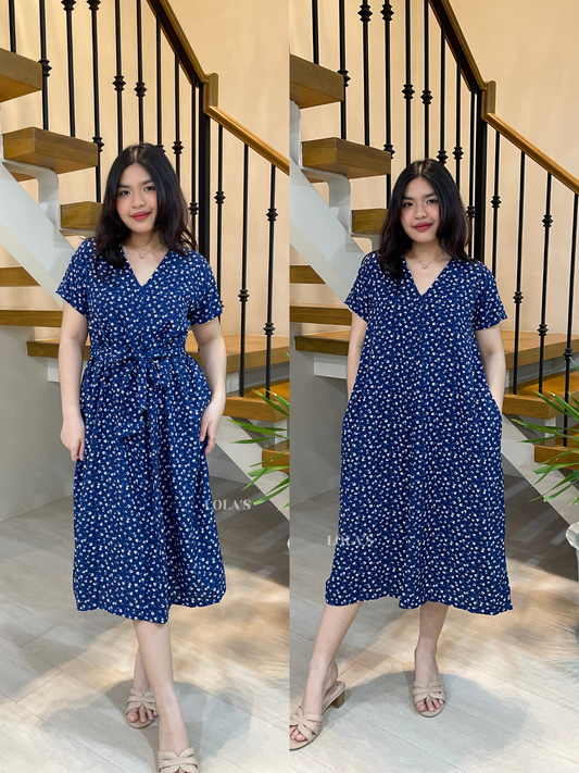Tracy Dress (Aster Blue)