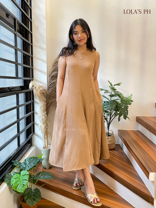 Isabelle Dress (Nude)