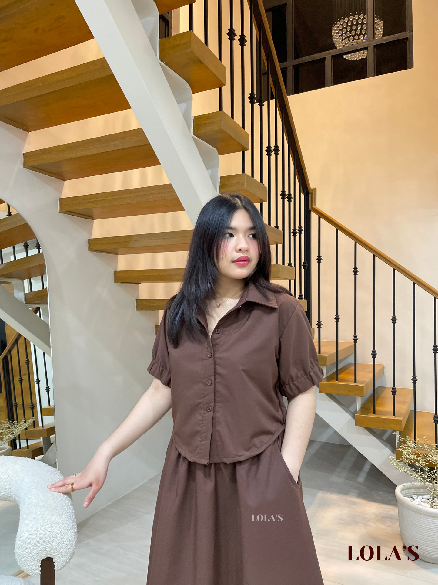 Gretchen Coords (Chocolate Brown)