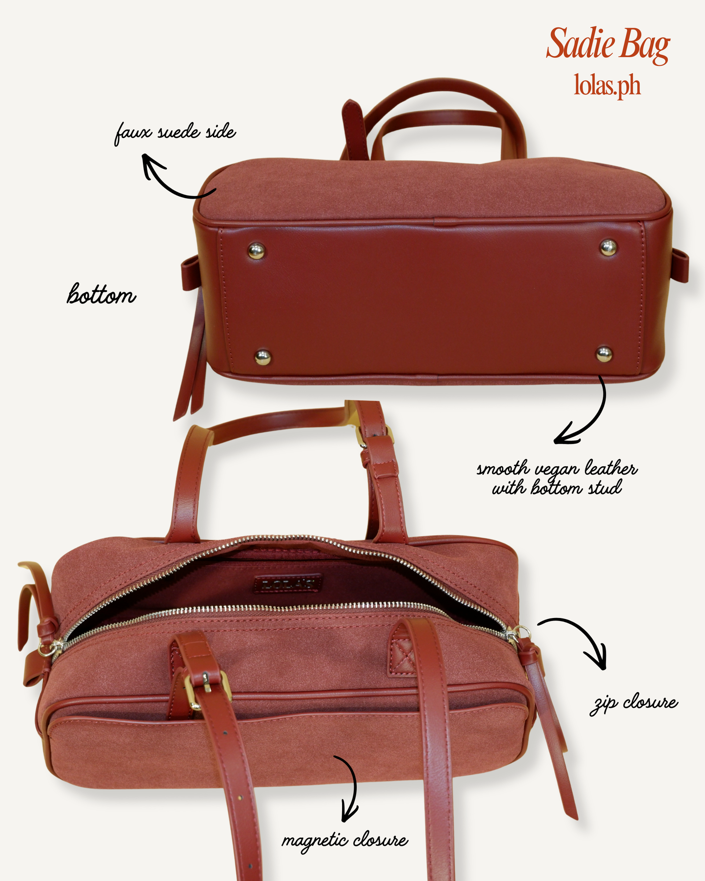 Sadie Bag (Berry)