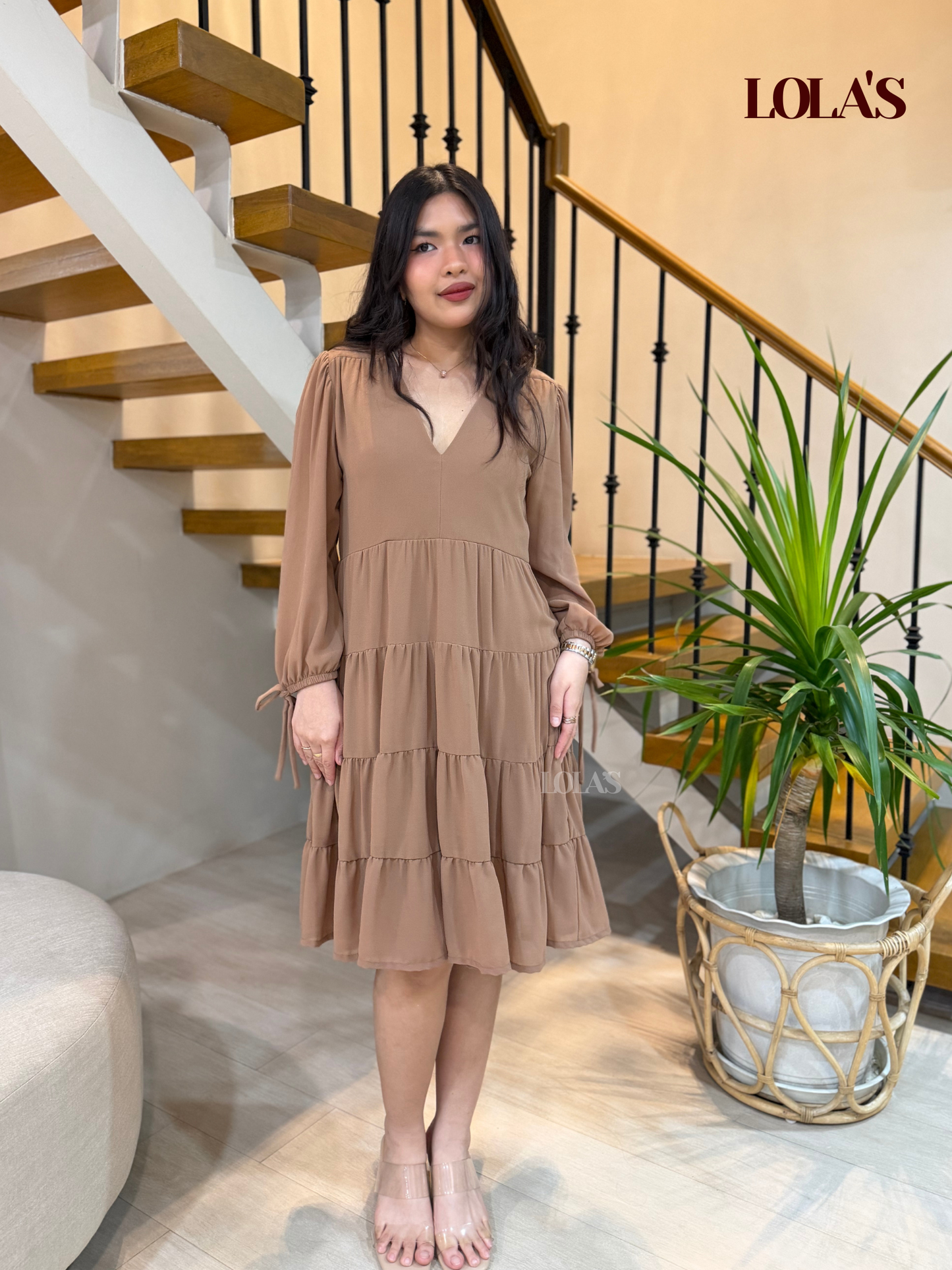 Diana Dress (Latte)