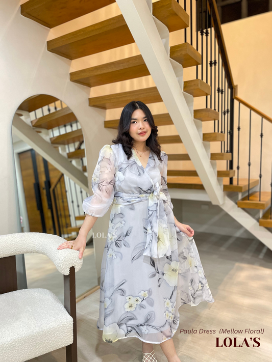 Paula Dress (Mellow Floral)
