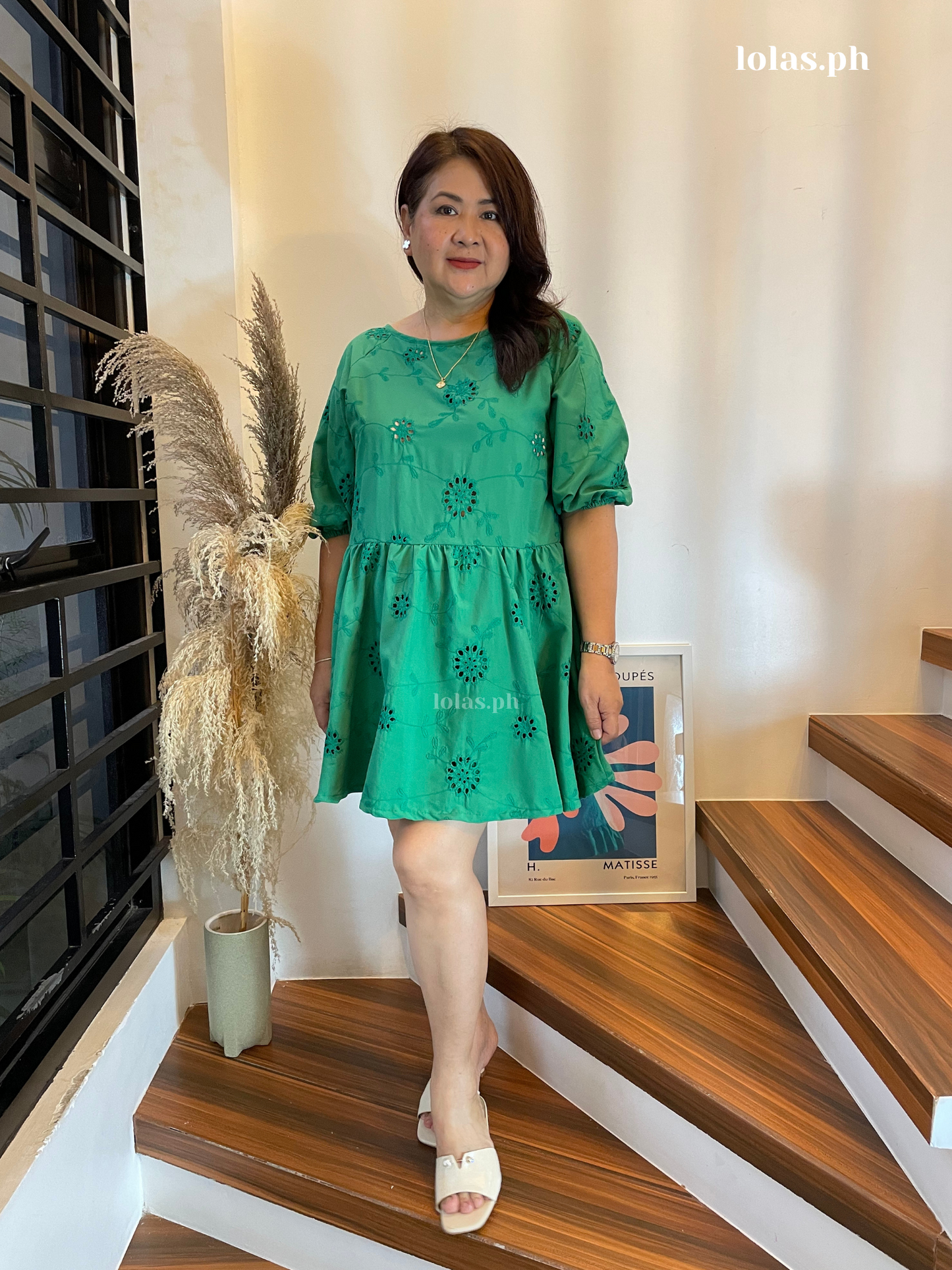 Andrea Dress (Emerald)