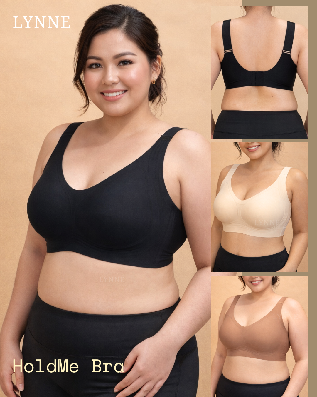 HoldMe Bra (NUDE) by Lynne