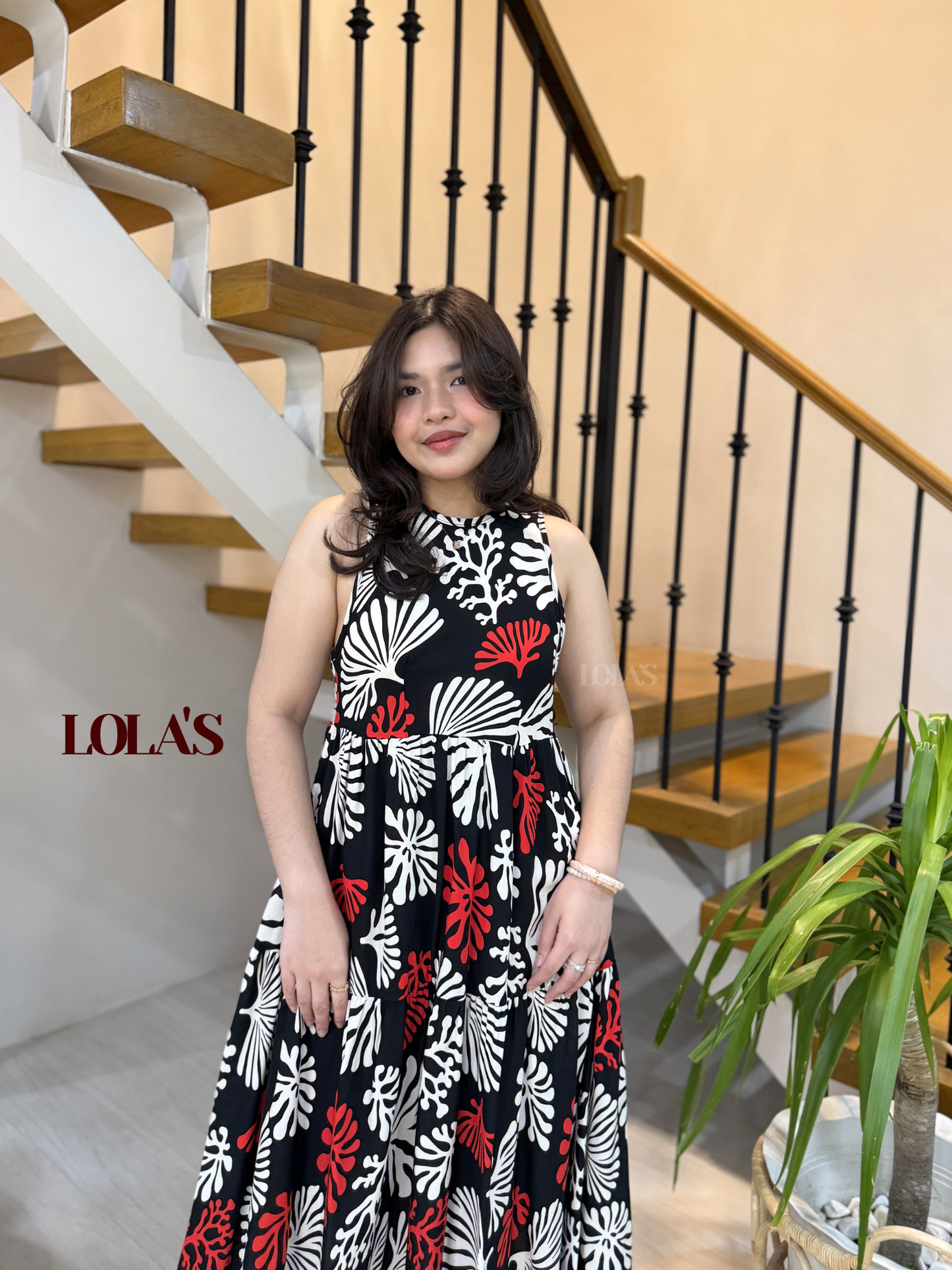 Miles Dress (Black Reef)