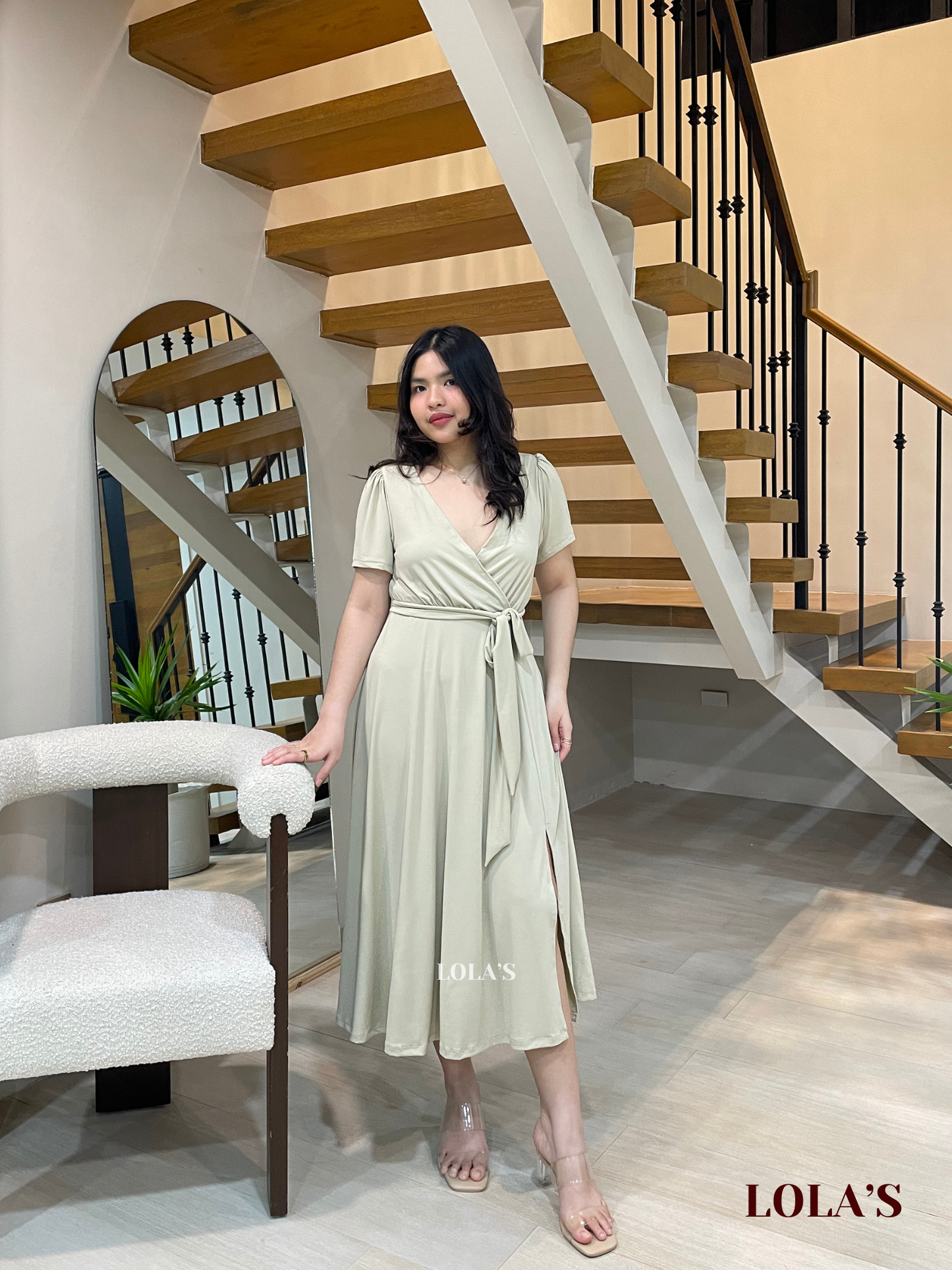 Celestine Dress (Sand)