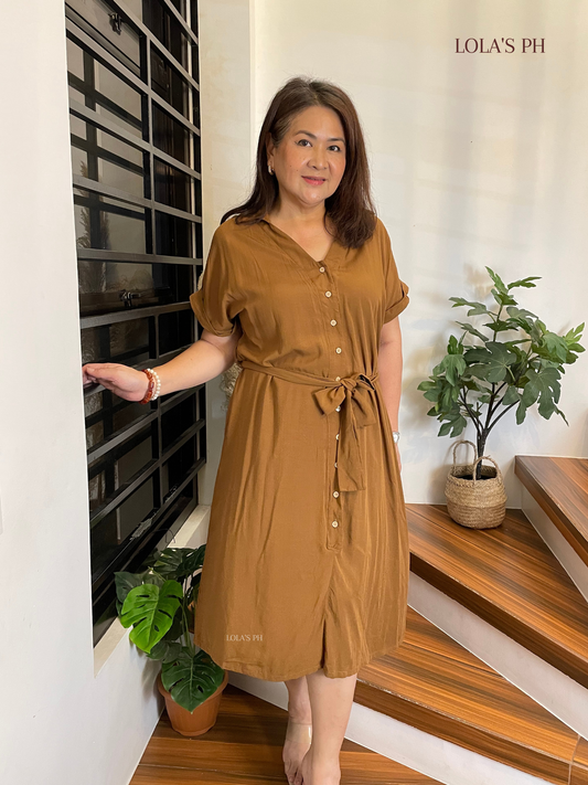 Alice Dress (Brown)