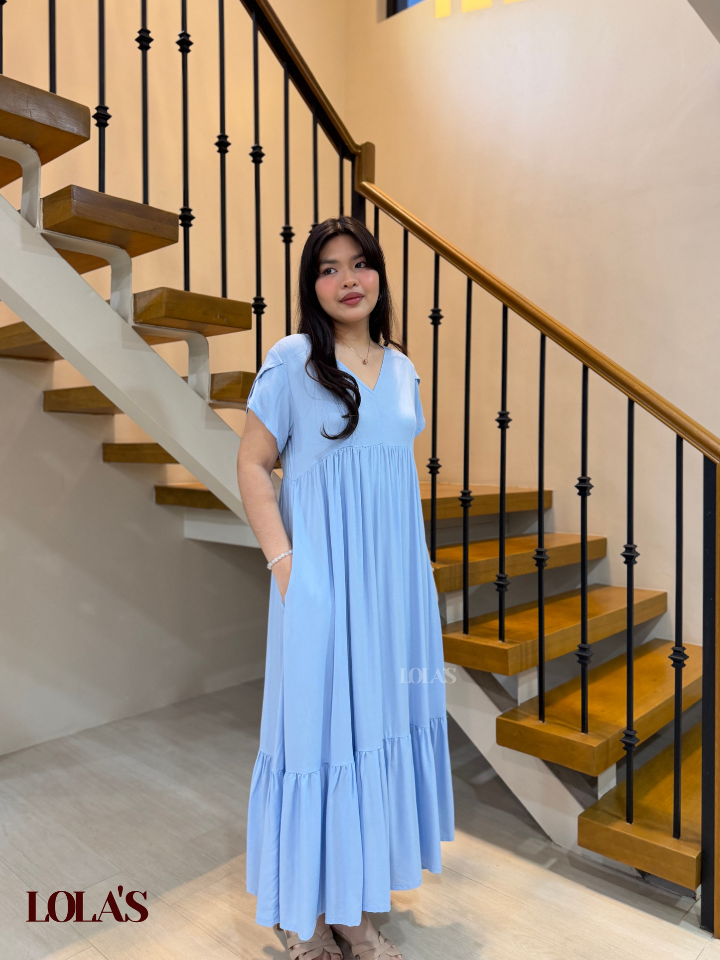 Jane Dress (Sky Blue)