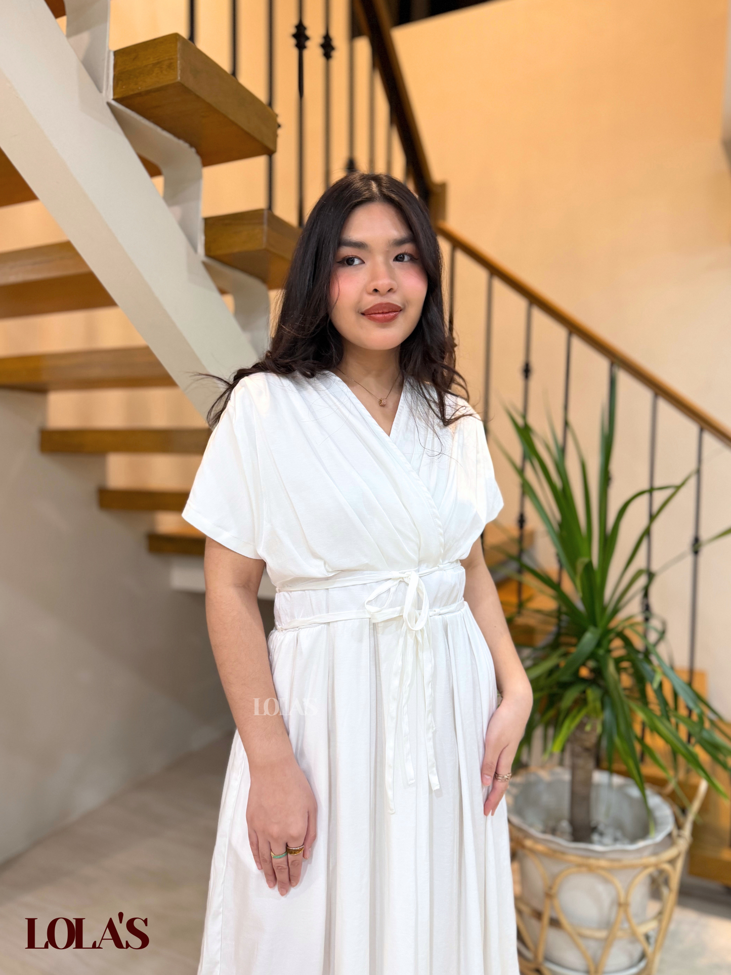 Kaye Dress (White)