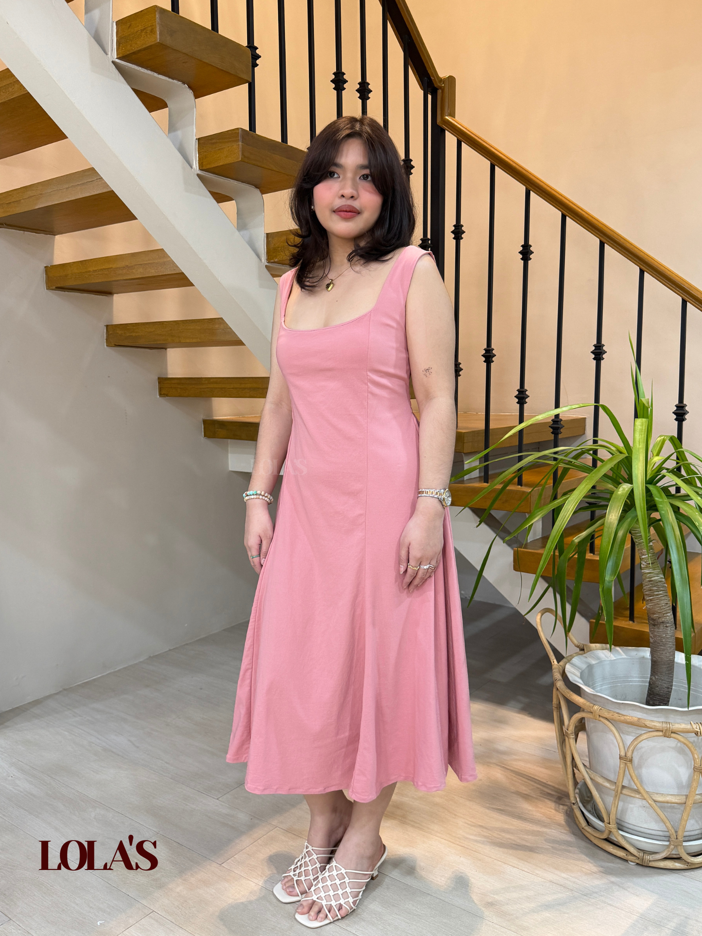 Eri Dress (Old Rose)