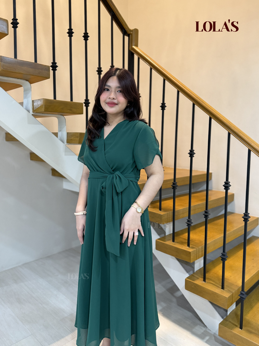 Glinda Dress (Emerald)