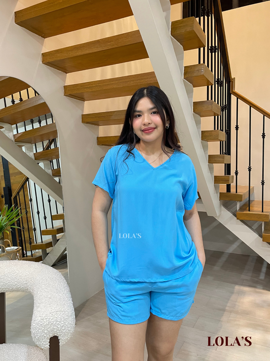 Terno | Loungewear Coordinates (Summer Blue)