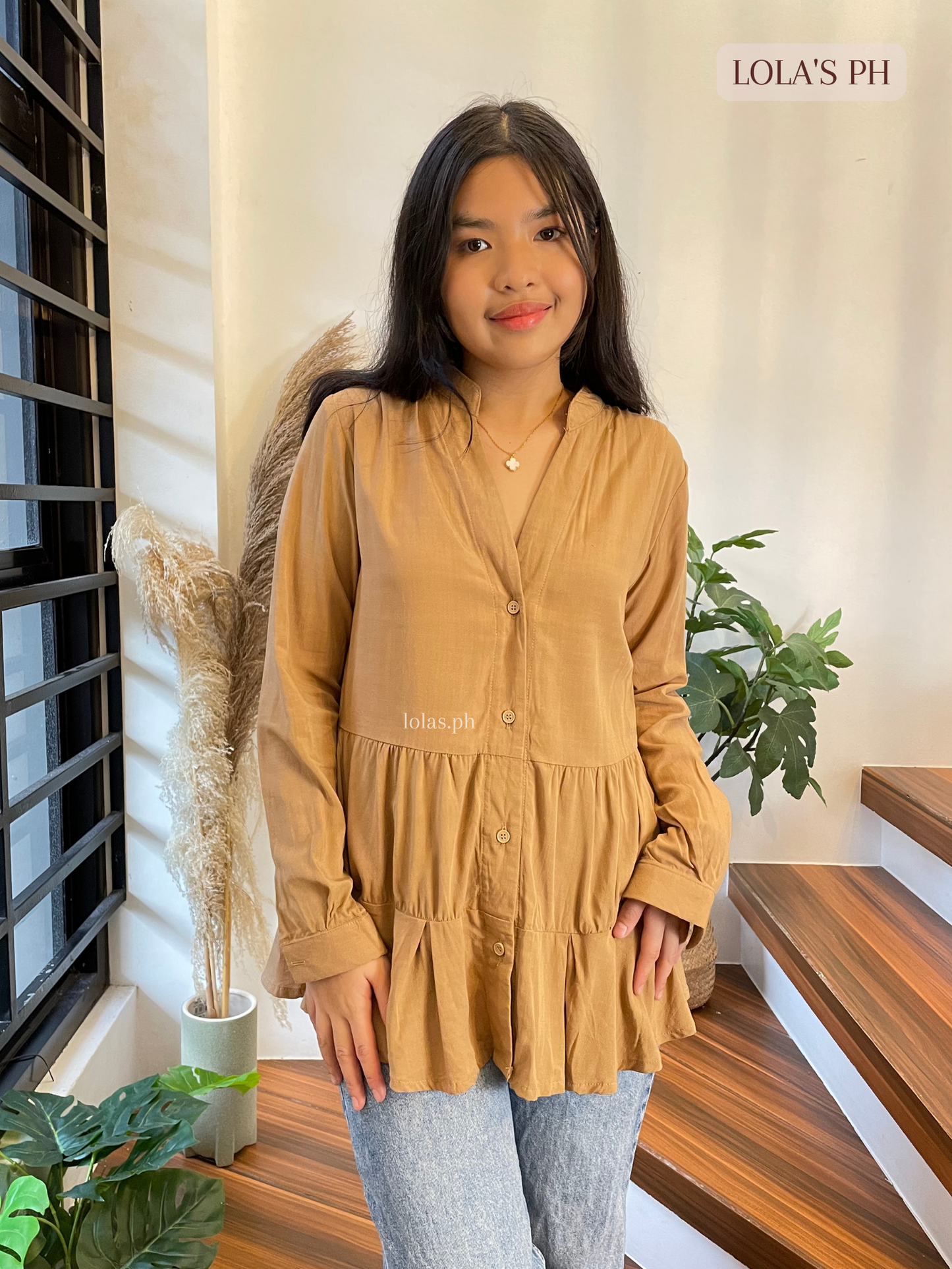 Yoona Top (Mocha)