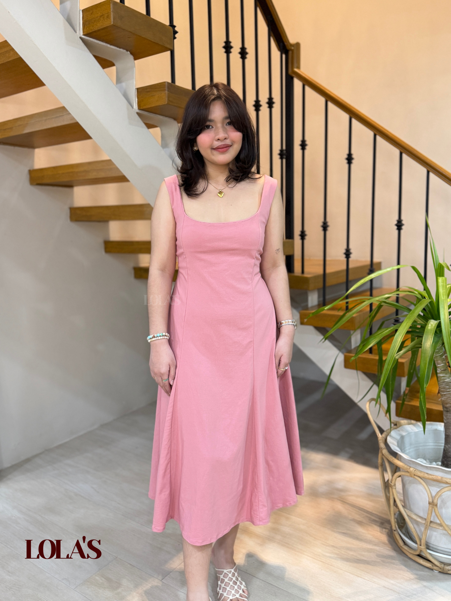 Eri Dress (Old Rose)