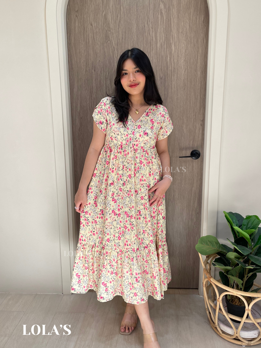 Jane Dress (Pink Blossom)