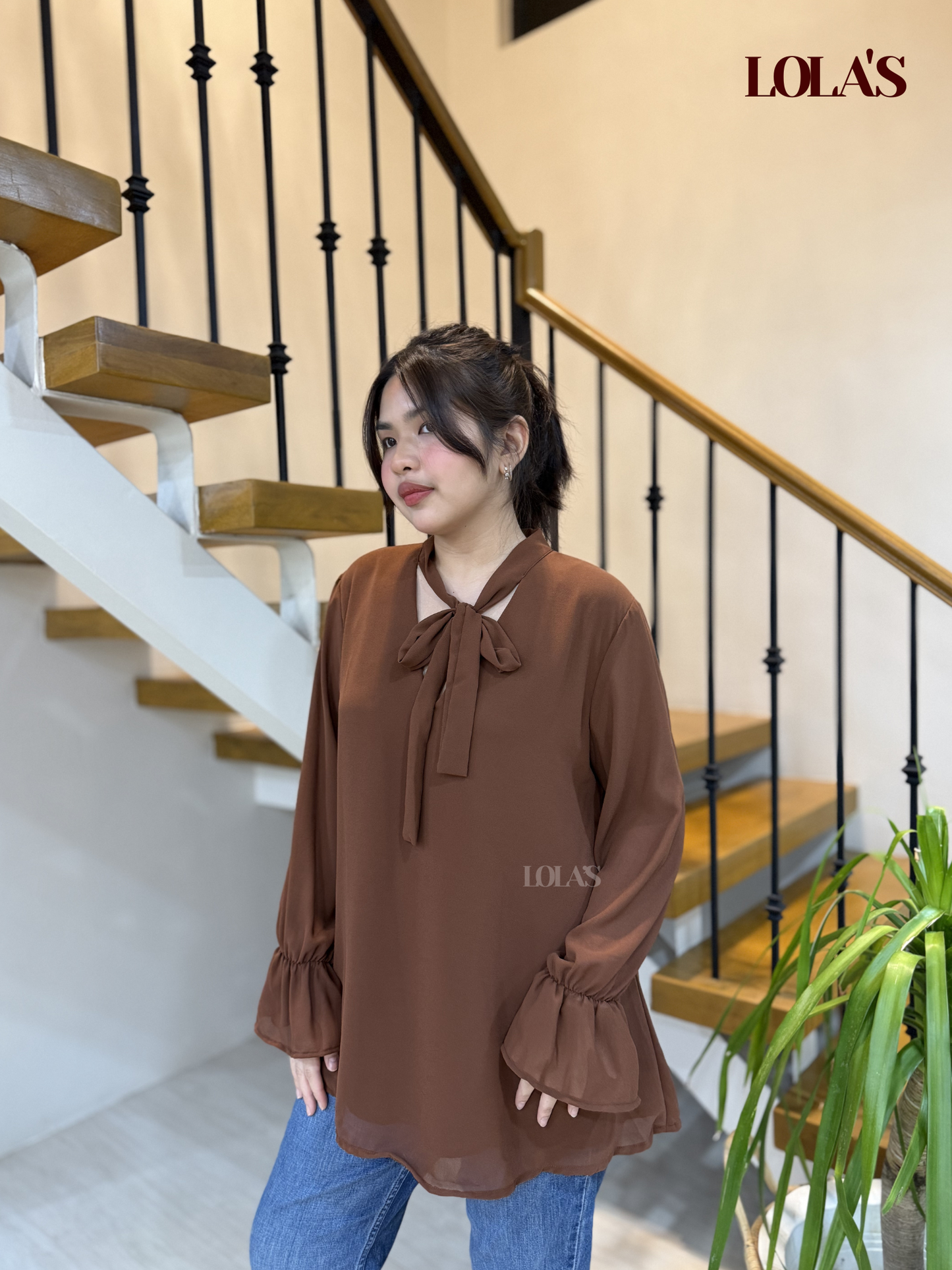 Mirrele Top (Chocolate Brown)