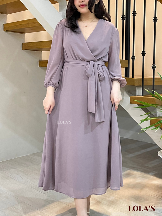 Paula Dress (Light Taupe)