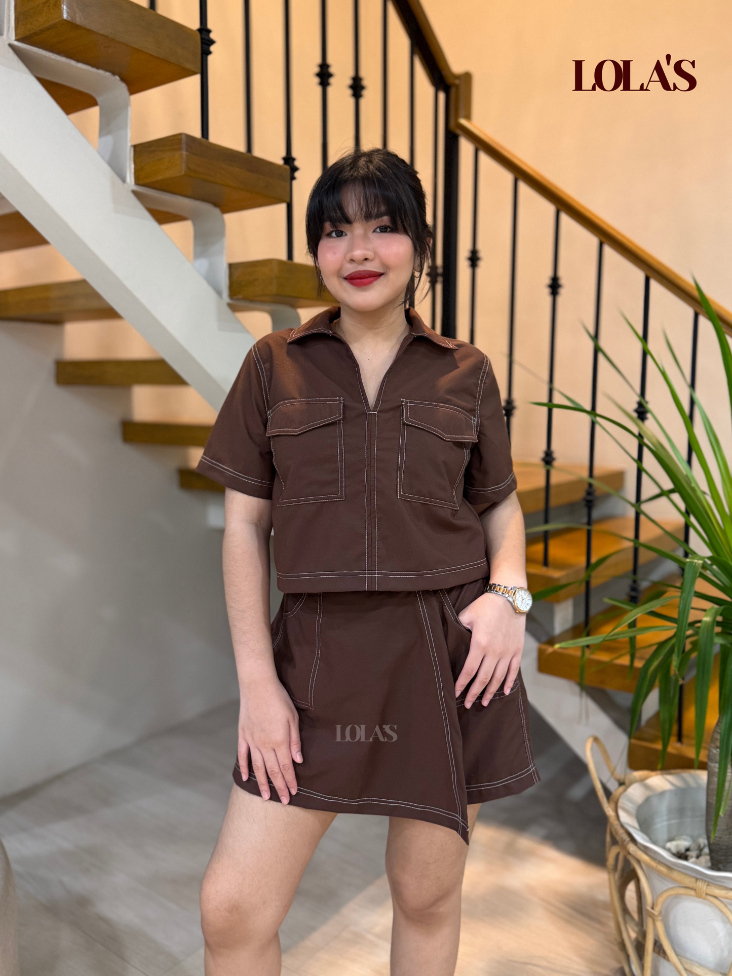 Emryn Coords (Chocolate Brown)
