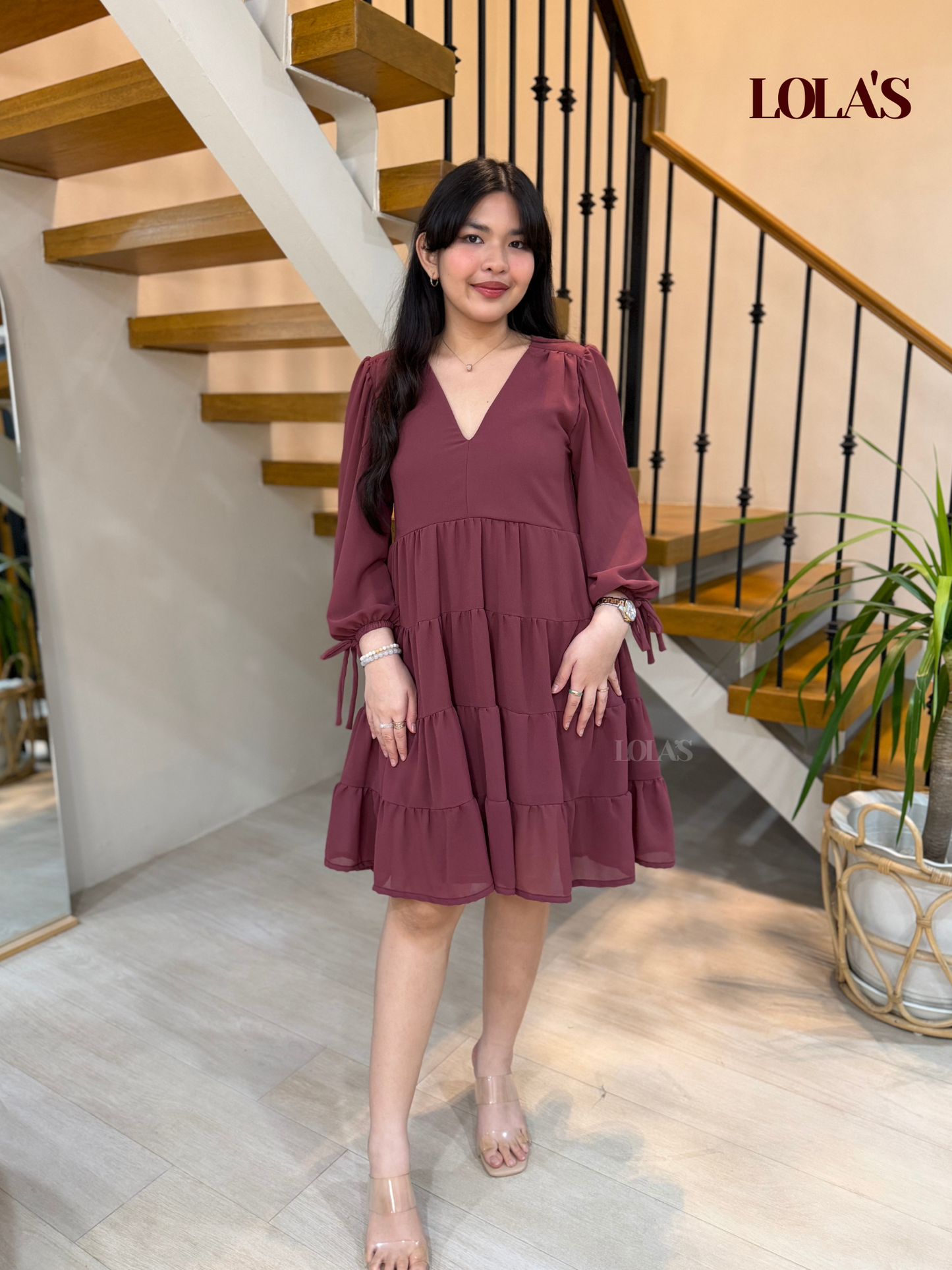 Diana Dress (Mauve)