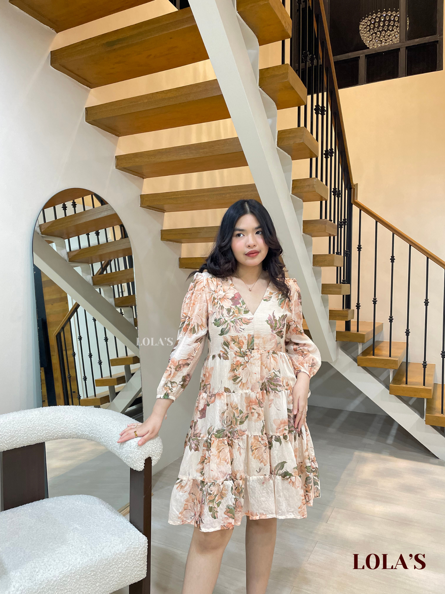 Diana Dress (Painted Flora)