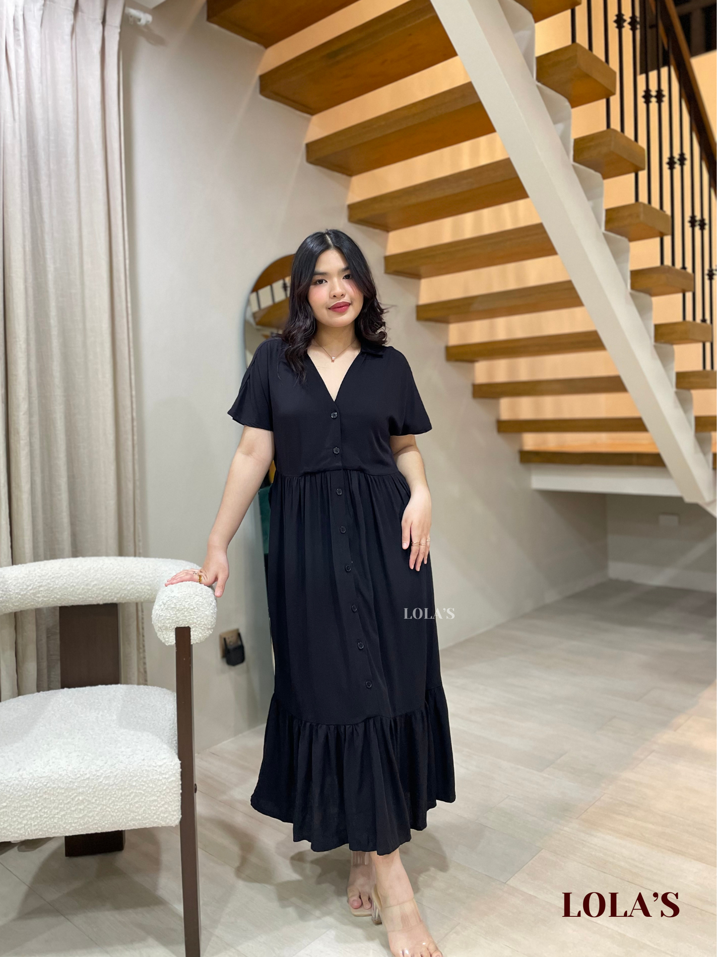 Regine Dress (Black)